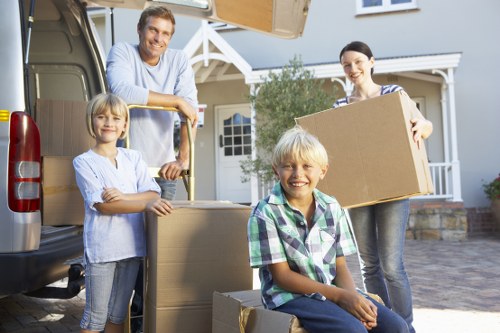 Commercial furniture stored safely in Sudbury unit